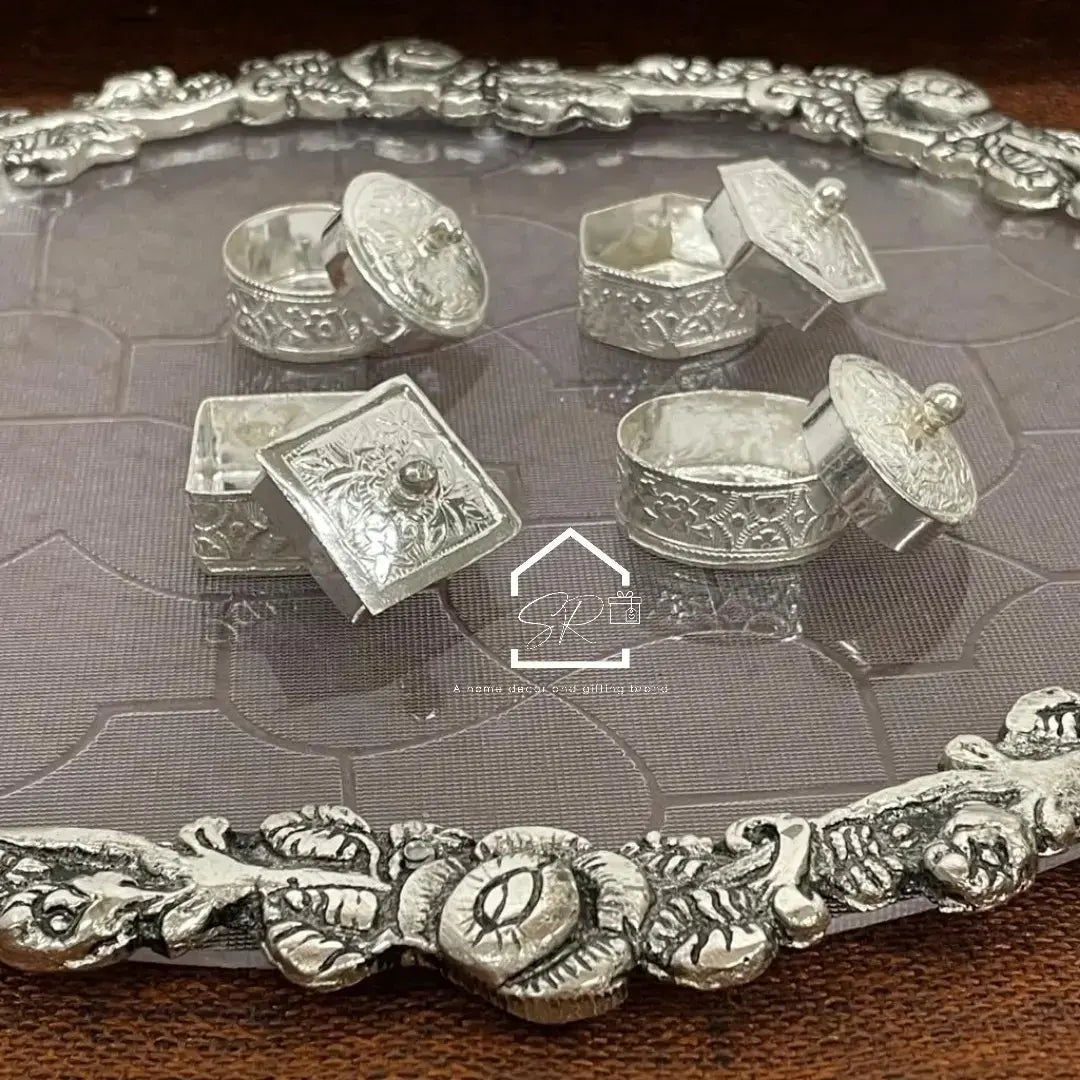 Luxury German Silver Giveaway Dibbi Set of 10