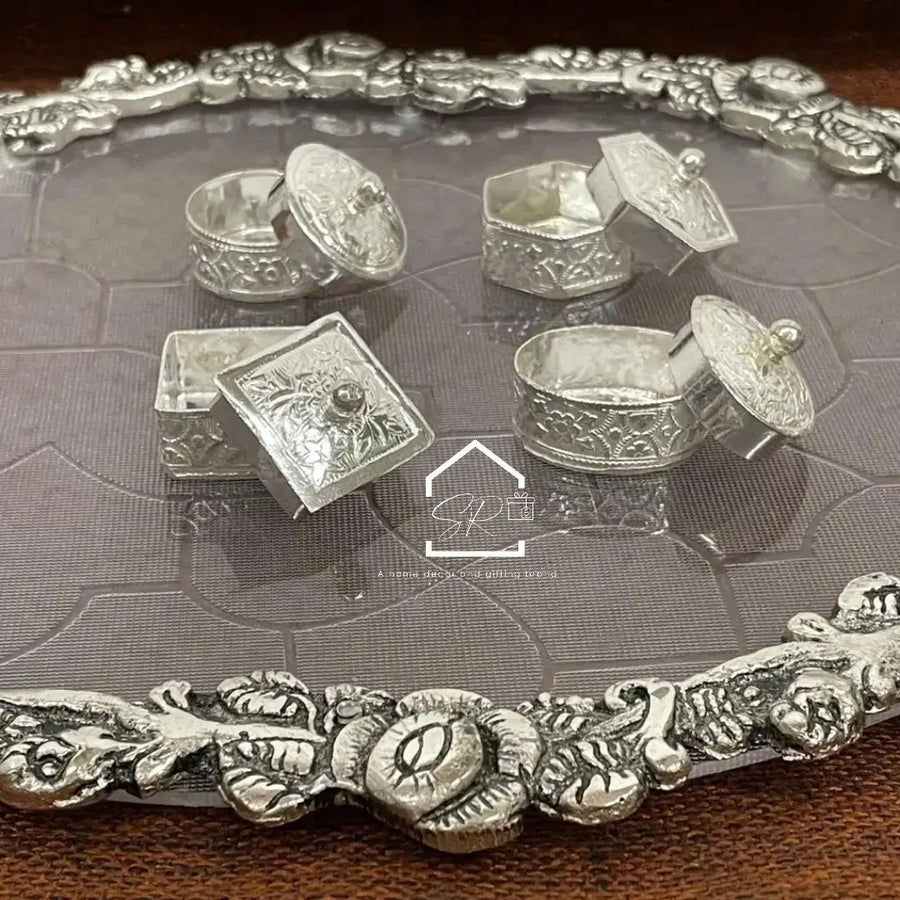 Luxury German Silver Giveaway Dibbi Set of 10
