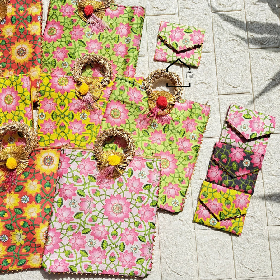 Lotus Bloom Heritage Giveaway Bags – Set of 10