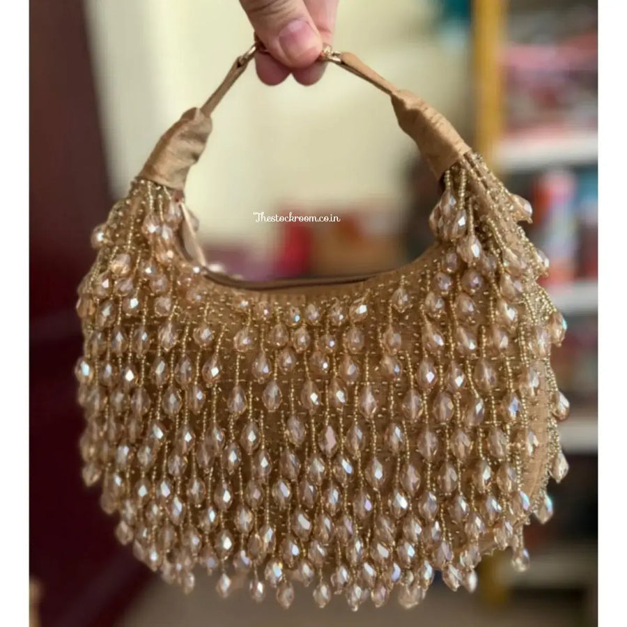 Celestia Crystal Tassel Bag