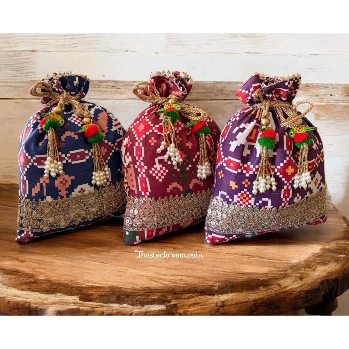 Giveaway Patola Potli With A Designer Tassels