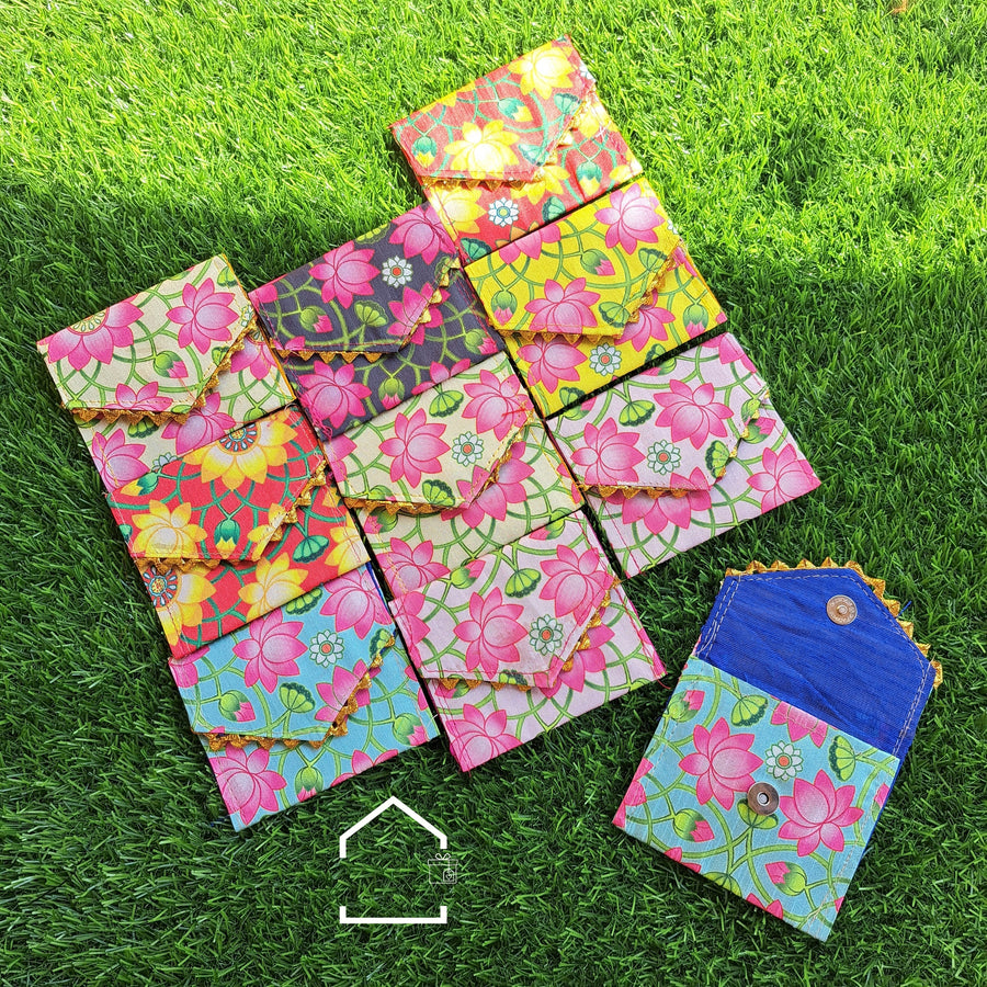Padma Lotus Coin Pouch - Set Of 20